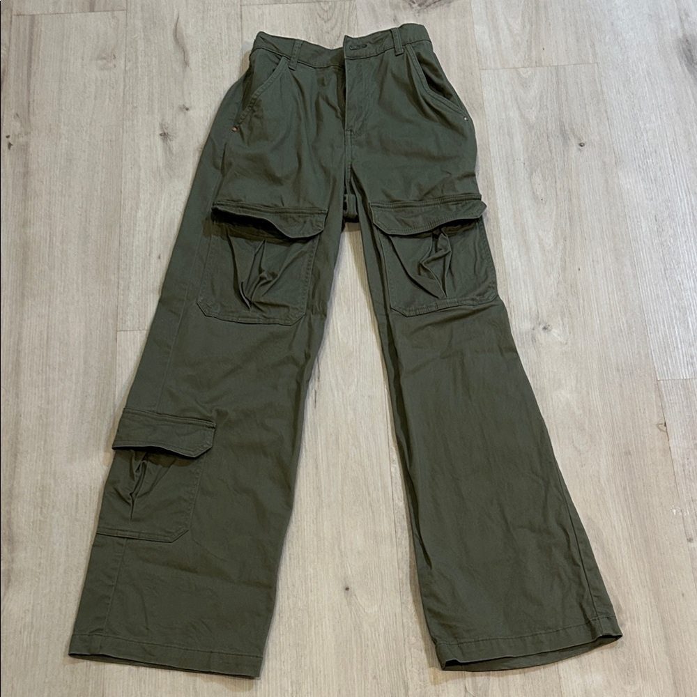 Ava and Ever Olive Green Cargo Pants